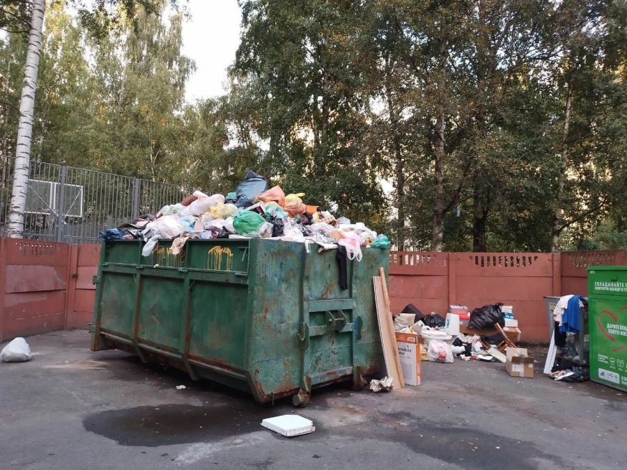 Мусорный коллапс в Красносельском районе